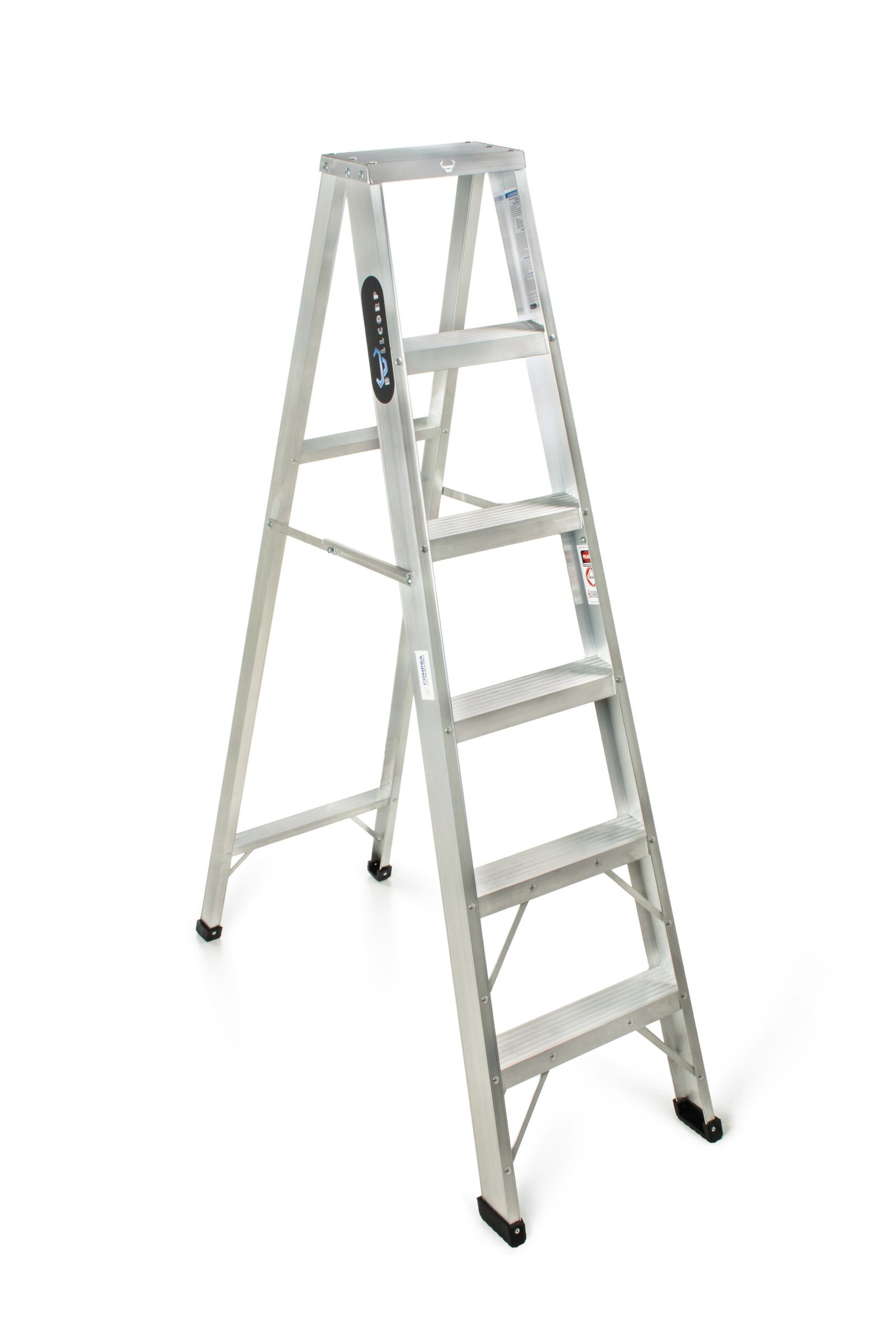 Escalera Tipo tijera Industrial 6 pasos (1.80 mt) - Imagen 2