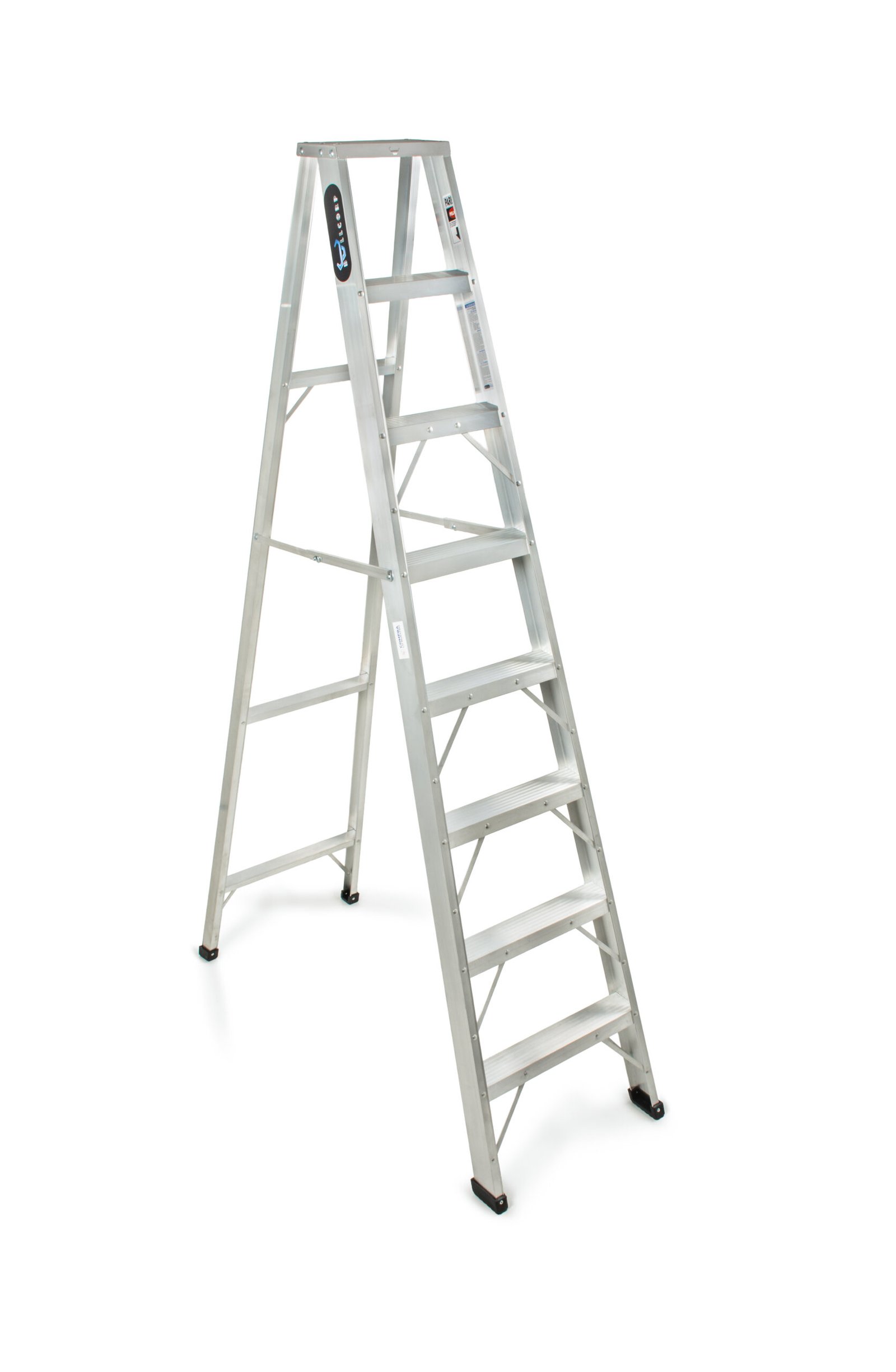Escalera Tipo tijera Industrial 8 pasos (2.40 mt) - Imagen 2